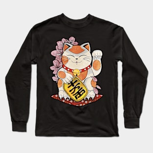 Lucky Neko Long Sleeve T-Shirt